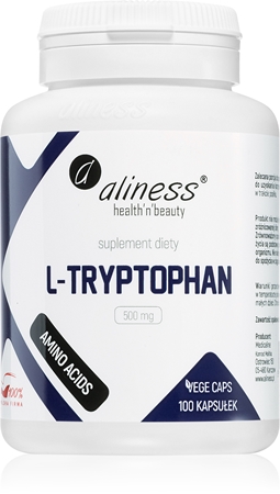 Aliness L-Tryptofan 500mg kapsułki do dobrego samopoczucia psychicznego