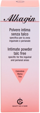 Značka Alkagin Body Care pudr na intimní hygienu