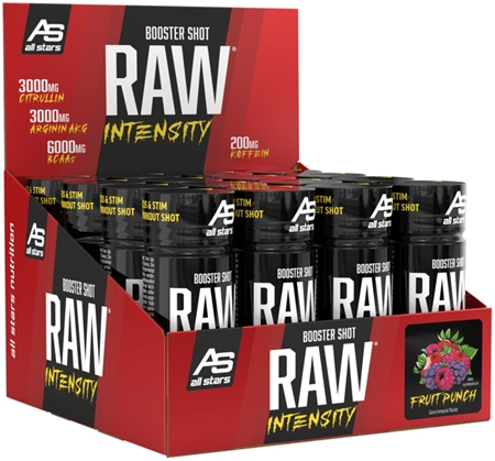 All Stars Raw Intensity Booster Shot Aminosäurekomplex mit Koffein
