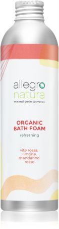 Allegro Natura Organic освіжаюча пінка для ванни