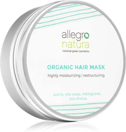 Allegro Natura Organic mascarilla regeneradora para cabello