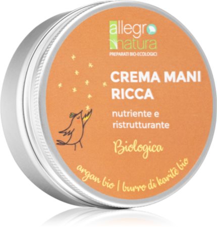 Allegro Natura Organic поживний крем для рук