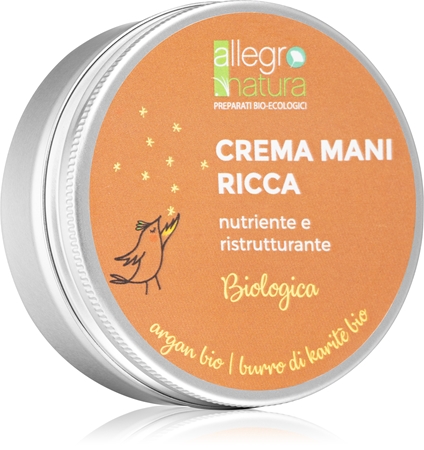 Allegro Natura Organic odżywczy krem do rąk
