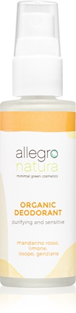 Allegro Natura Organic spray dezodor