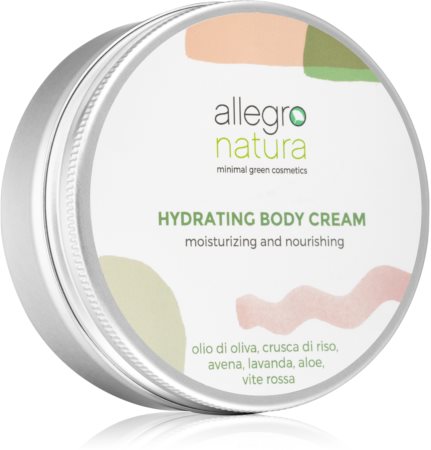 Allegro Natura Organic зволожуючий крем для тіла