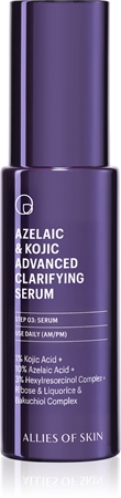 Allies of Skin Azelaic & Kojic Advanced Clarifying Serum hloubkově obnovující sérum na obličej