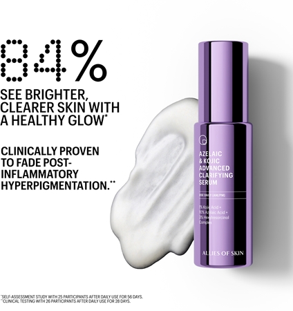 Allies of Skin Azelaic & Kojic Advanced Clarifying Serum Deep Repairing Serum for the face