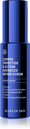 Allies of Skin Copper Tripeptide & Ectoid Repair Serum Intensely Rejuvenating Serum with peptides