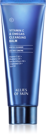 Allies of Skin Vitamin C & Omegas Cleansing Balm vyživující čisticí balzám
