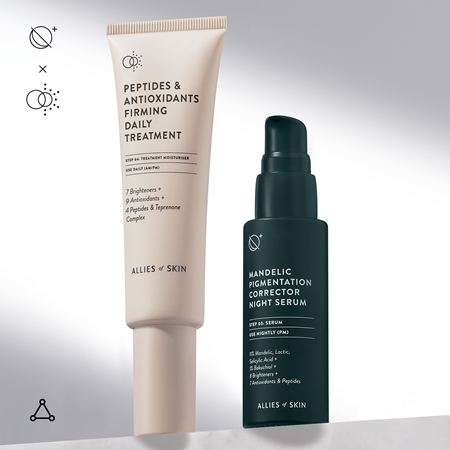 Allies of Skin Mandelic noční sérum pro sjednocení barevného tónu pleti