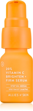Allies of Skin Vitamin C zpevňující sérum pro rozjasnění pleti