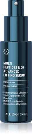 Allies of Skin Multi Peptides & GF Advanced Lifting Serum sérum liftant visage
