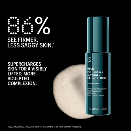 Allies of Skin Multi Peptides & GF Advanced Lifting Serum siero liftante viso