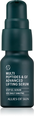 Allies of Skin Multi Peptides & GF Advanced Lifting Serum protivráskové a liftingové sérum