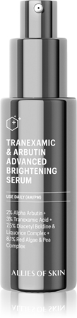 Allies of Skin Tranexamic & Arbutin Advanced Brightening Serum Lysnende serum til at behandle hud imperfektioner