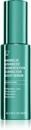 Allies of Skin Mandelic & Peptides Advanced Pigmentation Corrector Night Serum Night Serum for an even skin tone
