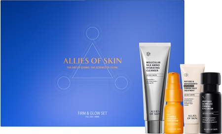 Allies of Skin Firm & Glow Routine Gift Set to brighten and smooth the skin