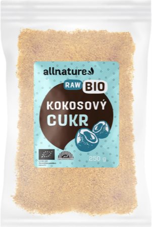 Allnature Kokosový cukor BIO prírodné sladidlo v BIO kvalite
