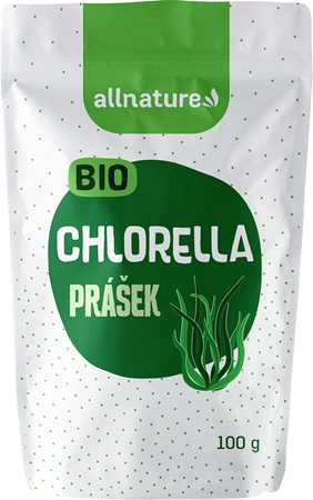 Allnature Chlorella BIO naturalny przeciwutleniacz w proszku