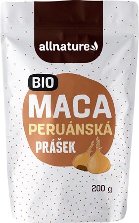 Allnature Maca peruwiańska BIO RAW proszek w jakości BIO