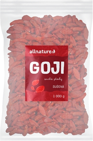 Allnature Kustovnice čínská Goji sušená sušené plody