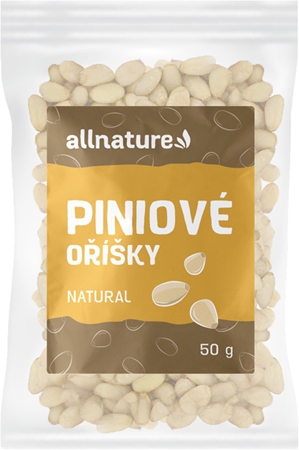 Allnature Piniové oříšky semínka natural
