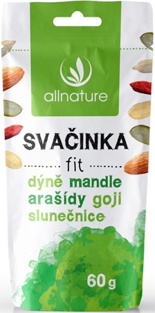 Allnature Svačinka Fit směs ořechů a sušených plodů