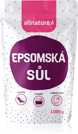 Allnature Epsomská sůl sůl do koupele
