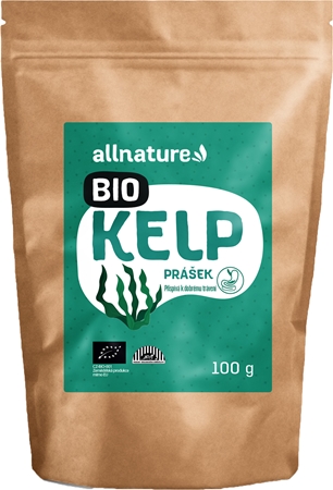 Allnature Kelp prášok BIO prášok v BIO kvalite