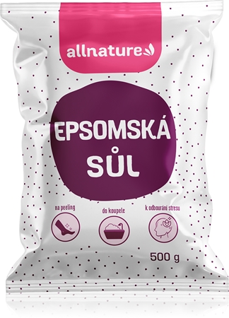 Allnature Epsomská soľ soľ do kúpeľa