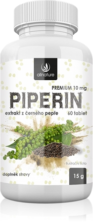 Allnature Piperin tablety pro podporu metabolismu