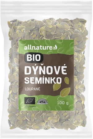 Allnature Dýňové semínko BIO semínka v BIO kvalitě
