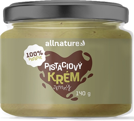 Allnature Pistáciový krém 100 % orechový krém