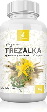 Allnature Třezalka kapsle pro duševní pohodu