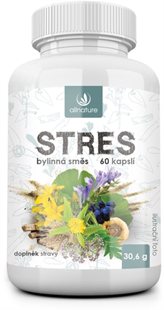 Allnature Stres kapsle pro duševní pohodu