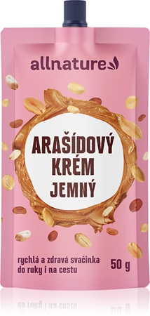 Allnature Krem z orzeszków ziemnych gładki krem orzechowy 100%