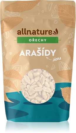 Allnature Orzeszki ziemne prażone niesolone orzechy prażone