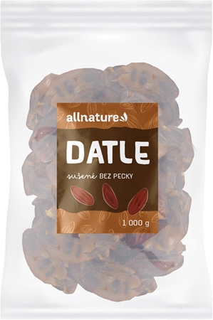 Allnature Datle vypeckované sušené ovoce