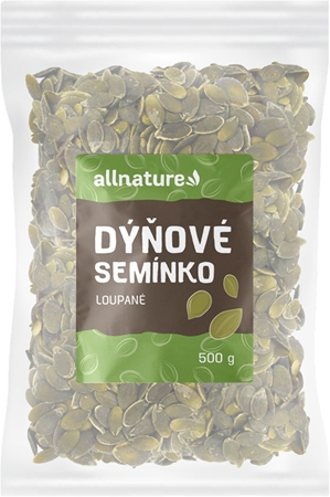 Allnature Tekvicové semienko lúpané semienka