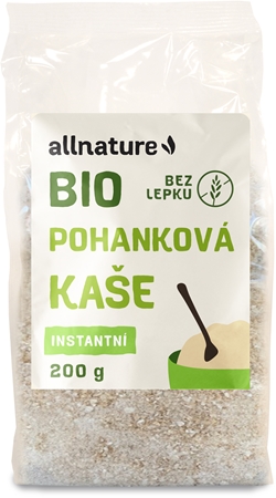 Allnature Pohanková kaše BIO instantní kaše v BIO kvalitě