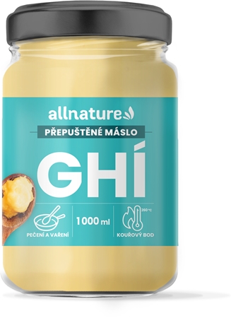 Allnature Ghí přepuštěné máslo