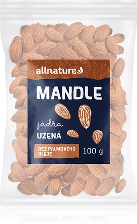Allnature Mandle uzené ořechy uzené