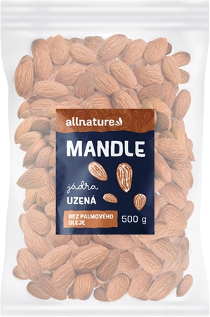 Allnature Mandle uzené ořechy uzené