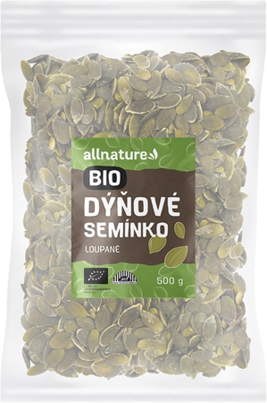 Allnature Dýňové semínko BIO semínka v BIO kvalitě