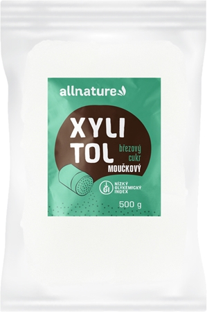 Allnature Xylitol přírodní sladidlo moučka
