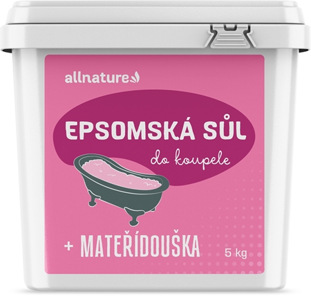 Allnature Epsomská soľ Materina dúška soľ do kúpeľa