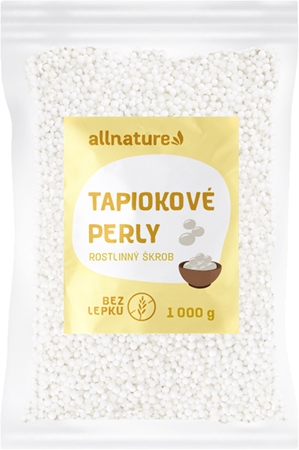 Allnature Perełki tapioki skrobia roślinna