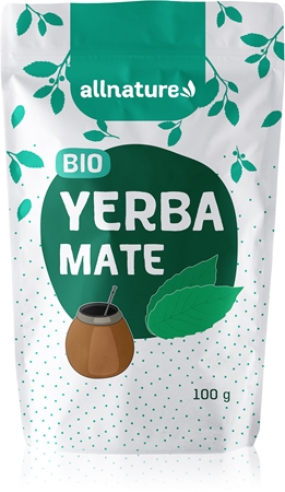 Allnature Yerba Mate BIO sypaný bylinný čaj v BIO kvalite