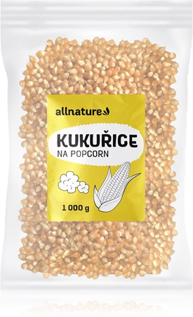 Allnature Kukurica na popcorn na prípravu pukancov