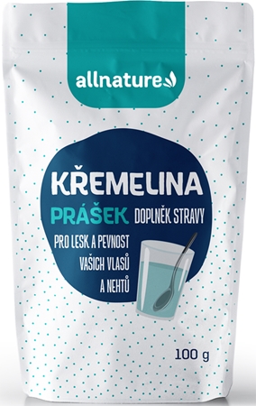 Allnature Kremelina prášok pre krásne vlasy, pleť a nechty